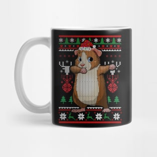 Guinea Pig Dabbing Ugly Christmas Furry Potato Pet Xmas Mug